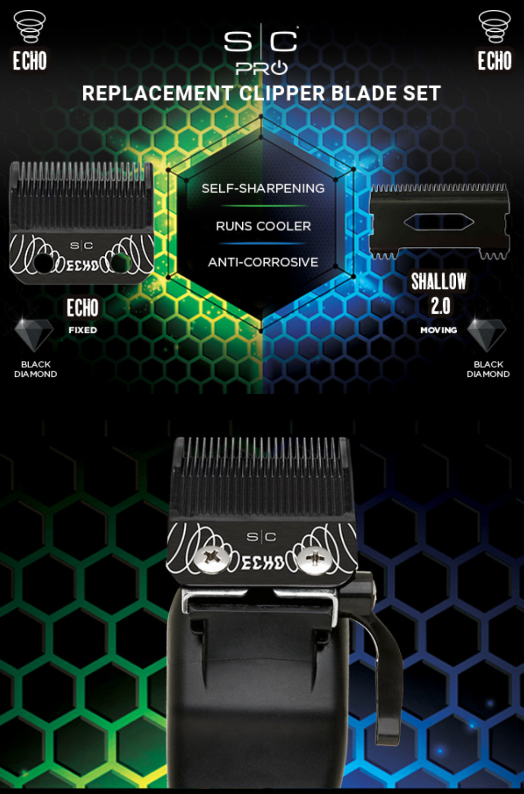 Echo Crunch Clipper Blade