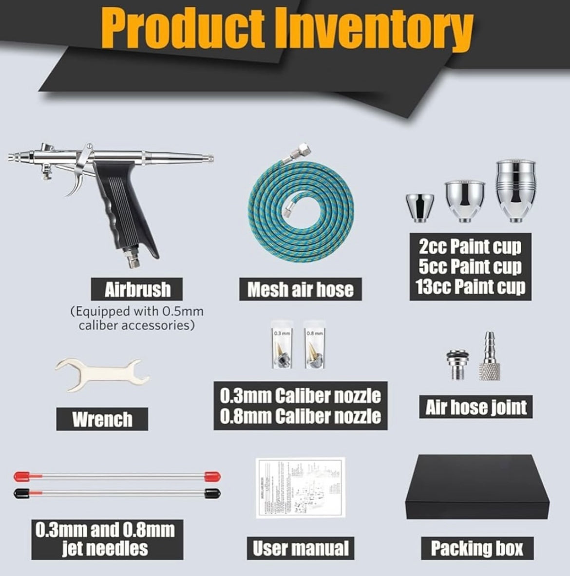 Airbrush Nozzle Kit