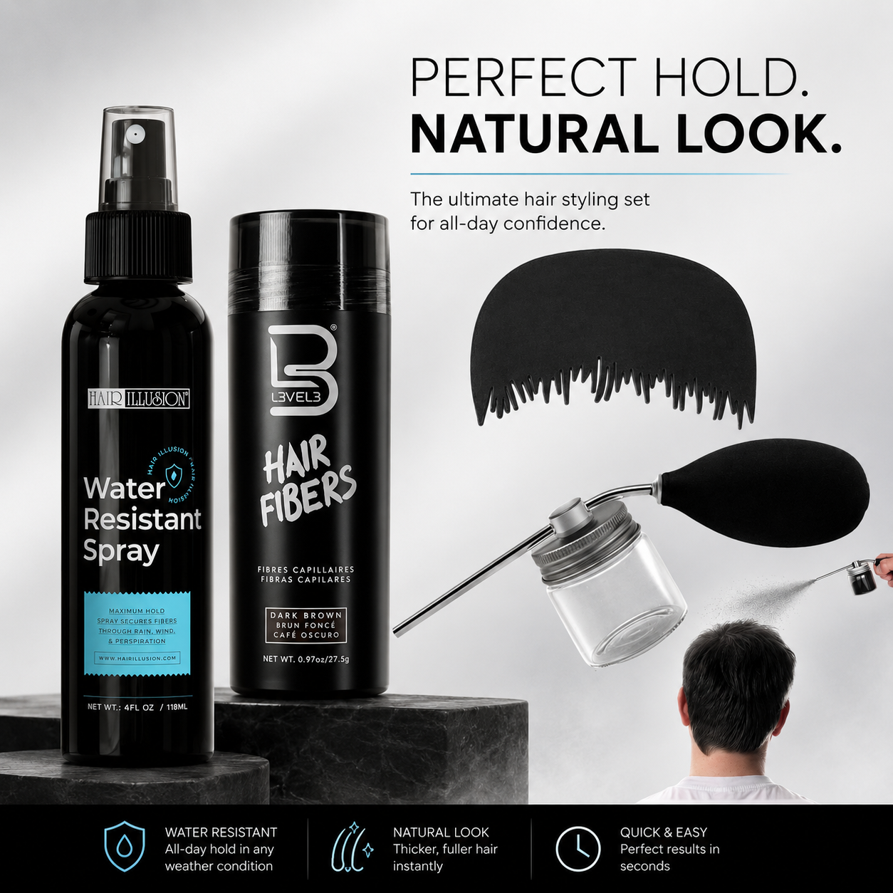 Full Hair Fiber Kit