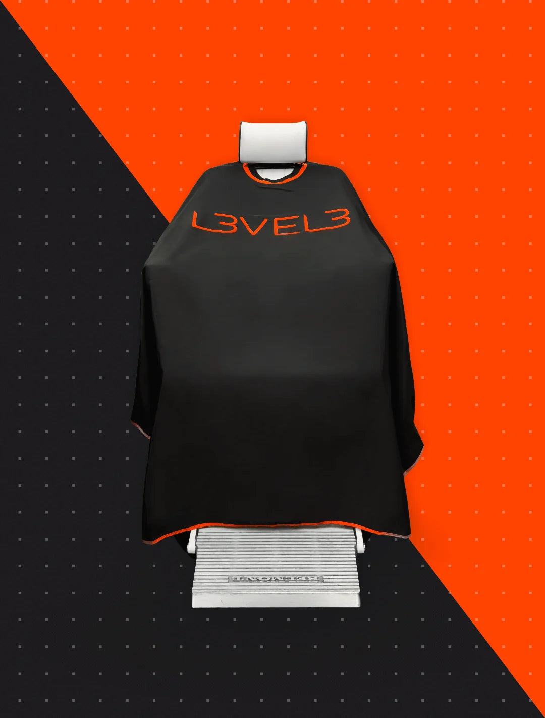 Level 3 Black w/ Red Trim Cape