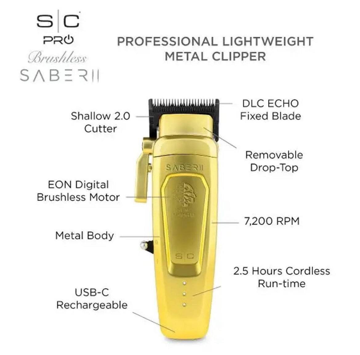 Saber 2.0 Clipper Gold