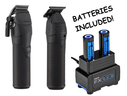 Babyliss Black Fx One Clipper and Trimmer Combo