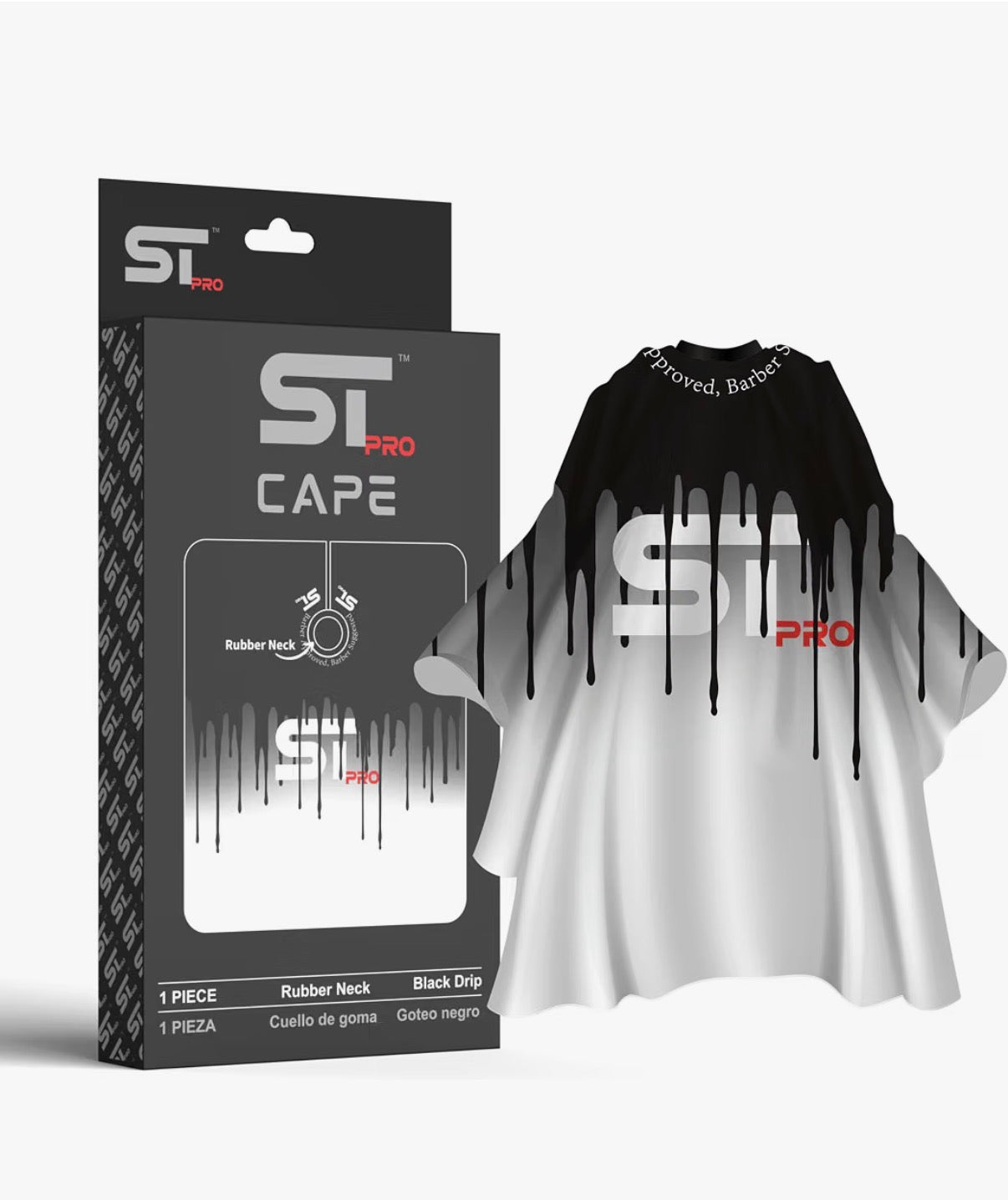 Supreme Trimmer Black Drip Cape