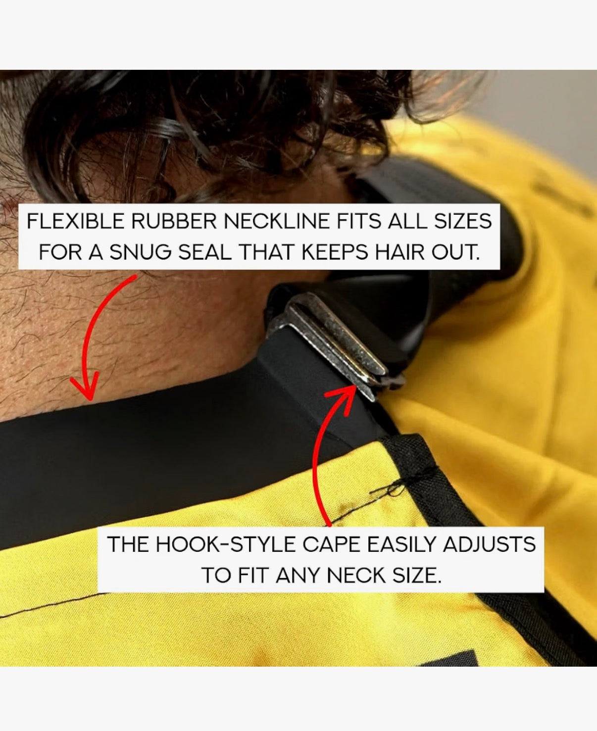 Supreme Trimmer Gold Drip Cape
