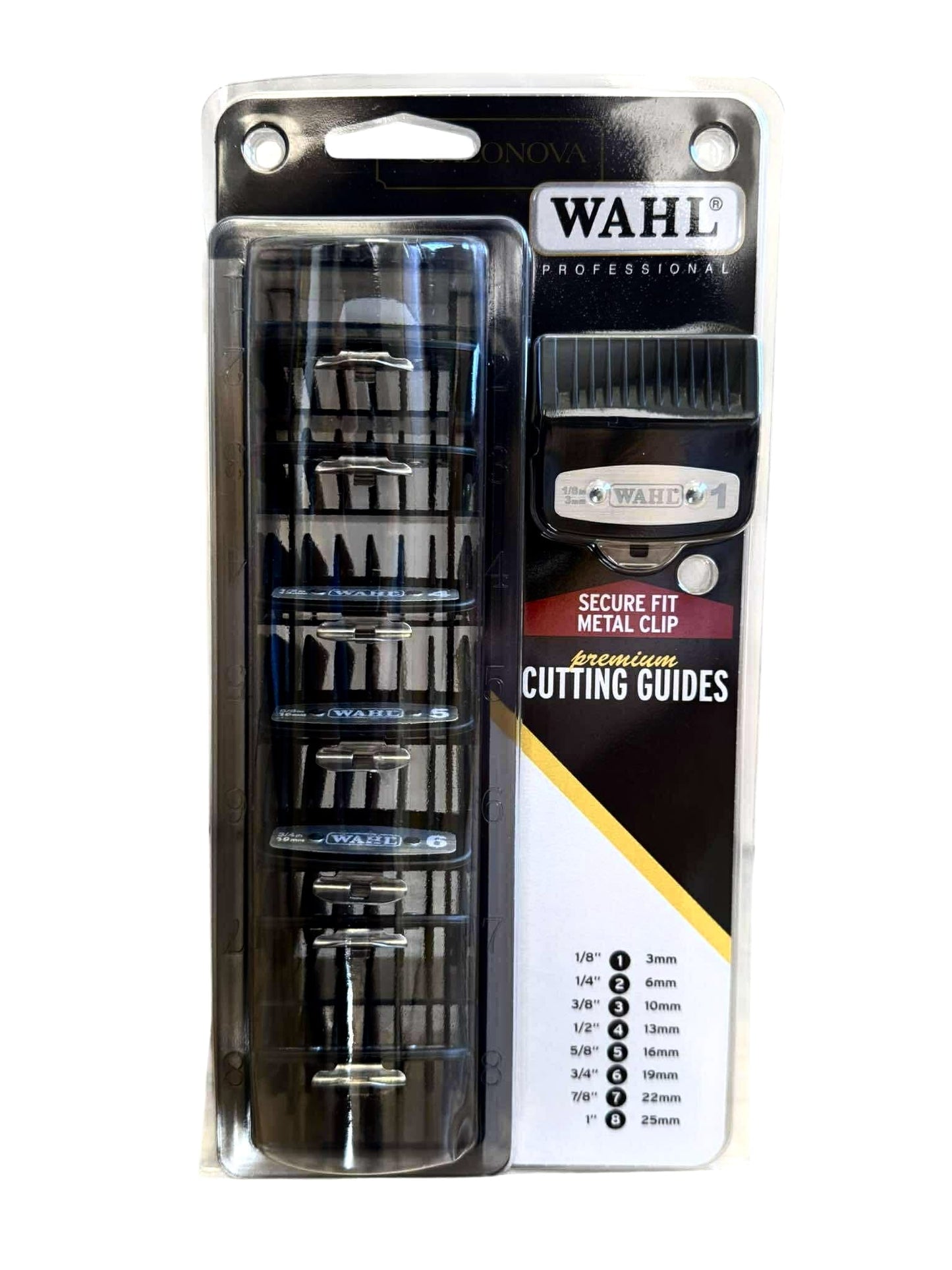 Wahl Premium Guards and Organizer Included
