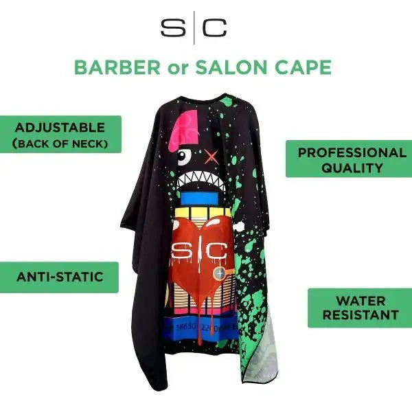 Stylecraft Radio Active Barber Cape