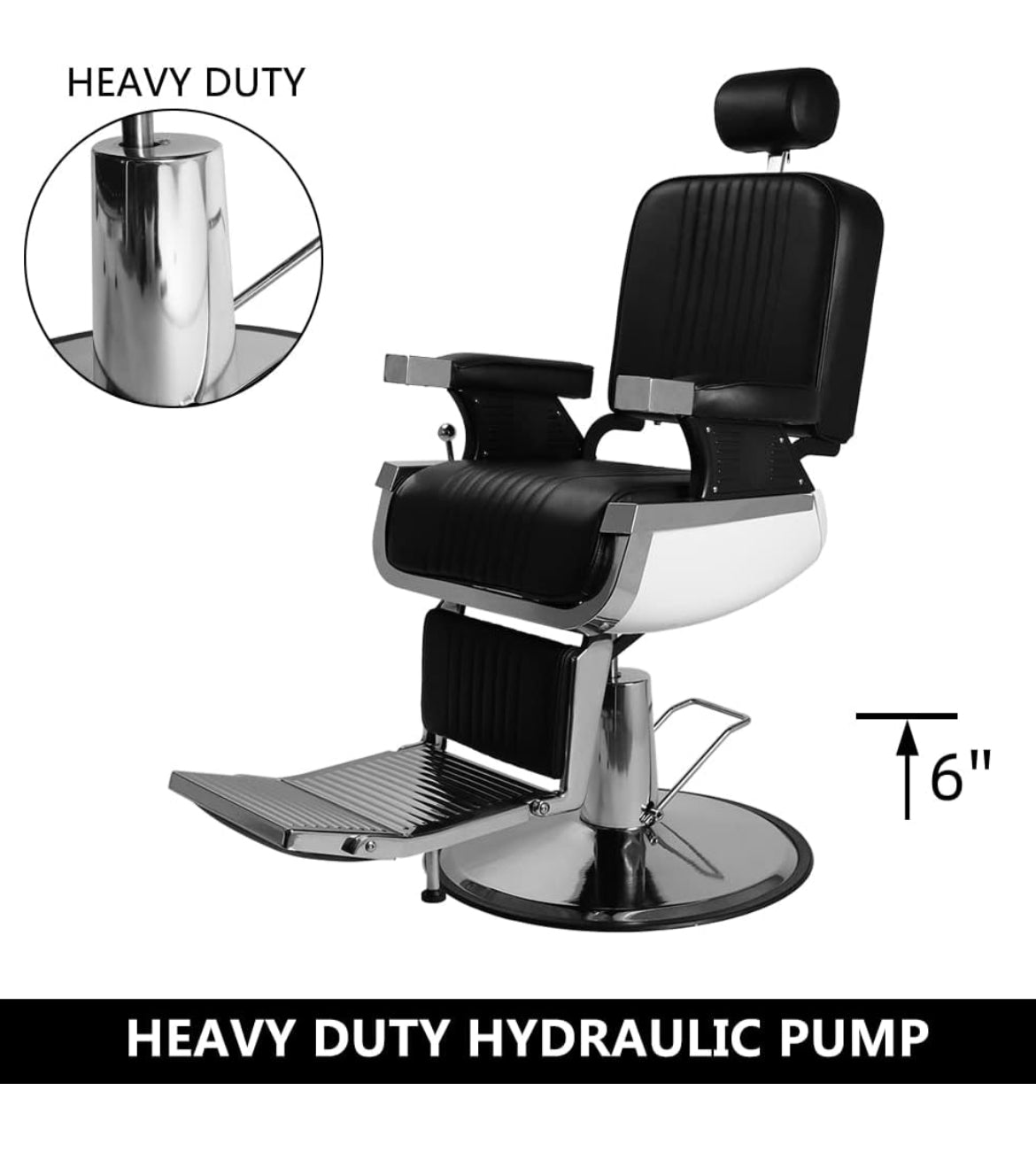 Barber Chair - Heavy Duty